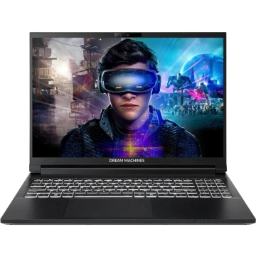 Ноутбук Dream Machines RT5070-15 15.6FHD IPS, AMD R7 H255, 32GB, F1TB, NVD5070-8, DOS, чорний (RT5070-15UA29)
