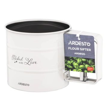 Кружка-сито ARDESTO Tasty Baking, 9.5см, нержавіюча сталь, сірий світлий (AR0812G)
