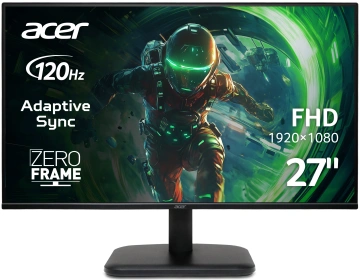 Монітор Acer 27" EK271GBI D-Sub, HDMI, IPS, 120Hz, 1ms (UM.HE1EE.G01)