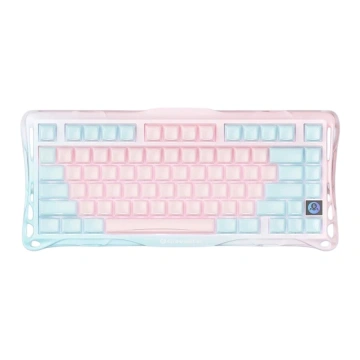 Клавіатура механічна GravaStar Mercury K1 Lite 80keys, GravaStar x BSUN Grey, BT/WL/USB, Lumen Rose (GSK1LITE_PM_PNK)