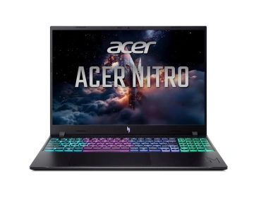 Ноутбук Acer Nitro V 16 ANV16-I31 16" WUXGA IPS, Intel 7-240H, 16GB, F512GB, NVD5060-8, Lin, чорний (NH.U5CEU.00A)