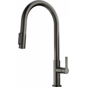 Змішувач для кухні Franke Maris Slim J Clear Water, довж.виливу - 221 мм, поворотний, 1+1 фільтр, латунь (120.0736.603)