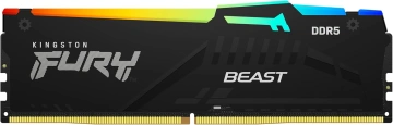 Пам'ять ПК Kingston DDR5 64GB 5600 FURY Beast RGB (KF556C40BBA-64)