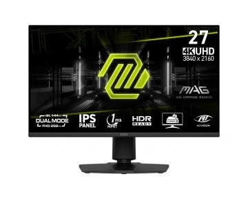 Монітор MSI 27" MAG 275UPD-E14 2xHDMI, DP, MM, IPS, 3840x2160, 144Hz, 1ms, sRGB 130%, FreeSync, Pivot (9S6-3CE89M-034)