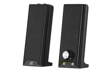 Акустична система 2E PCS203, 2.0, USB, Metal Black (2E-PCS203BK)