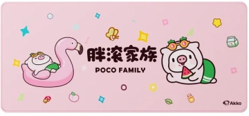 Akko Ігрова поверхня POCO Familys Pig, XL (900х400х3мм) (6925758633031)