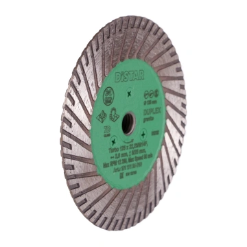 Круг алмазний вiдрiзний Turbo 125x2,8x8/25x22,23/M14F Duplex (10117126010)