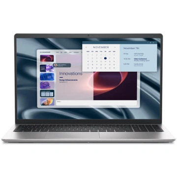 Ноутбук Dell Pro 15 Essential 15.6" FHD AG, Intel i7-1355U, 16GB, F512GB, UMA, Lin, сріблястий, US клавіатура (PV15250RPLU099GE_UBU)