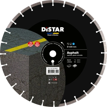 Круг алмазний вiдрiзний 1A1RSS/C3 400x3,5/2,5x10x25,4-11,5-28 HIT Asphalt (10170085108)