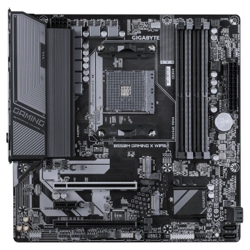 Материнська плата GIGABYTE B550M GAMING X WIFI6 sAM4 4xDDR4 M.2 HDMI mATX (B550M_GAMING_X_WIFI6)