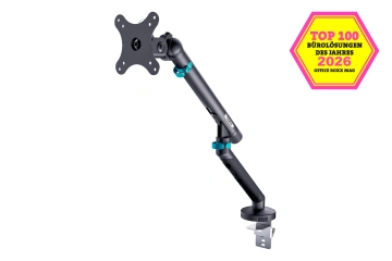 Кріплення DIGITUS Monitor Clamp, до 35"/10кг, з нахилом, поворотом, чорне (DA-90469)