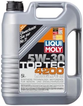 Олива моторна Liqui Moly Top Tec 4200 5W-30 5л (7661/8973) (LIM7661)