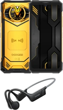 Смартфон Doogee S200X VIP 5G 6.72" 12/512ГБ, 2SIM, 10100мА•год, жовтий (6923740293805)