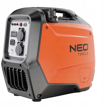 Генератор бензиновий інверторний Neo Tools 230В, 3/3.2кВт, ручний стартер, USB Type C 5, 22кг (04-734)