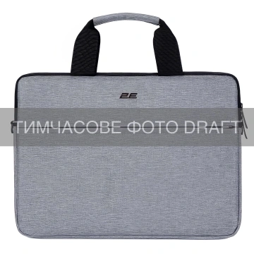 Сумка для ноутбука 2E, Slim Keeper 13.3/14", сірий (2E-CBT2384GR)