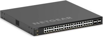 Комутатор NETGEAR M4350-40X4C (XSM4344C), 40x10G/Multi-Gig PoE++, 196Вт (можливо збільшити до 1676Вт), 4xQSFP28 100G, керований L3 з можливістю стекування (XSM4344C-100NES)