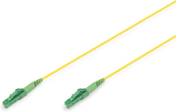 Патч-корд волоконно-оптичний DIGITUS LC/APC-LC/APC, G657.A02, SM, OS2, simplex, 15м (DK-2933-15-APC-SX)