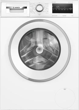 Пральна машина Bosch фронтальна, 8кг, 1400, A, 59см, дисплей, білий (WAN2829NBY)