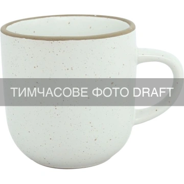Чашка ARDESTO Midori N, 340мл, кераміка, білий (AR2134MN)