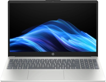 Ноутбук HP 15-fd1005ua 15.6" FHD IPS AG, Intel 7-150U, 16GB, F512GB, UMA, DOS, сріблястий (DV5F5EA)