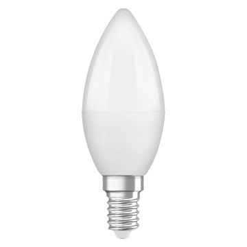 Лампа OSRAM LED E14 7Вт 3000К 1055Лм В75 VALUE (4099854545528)