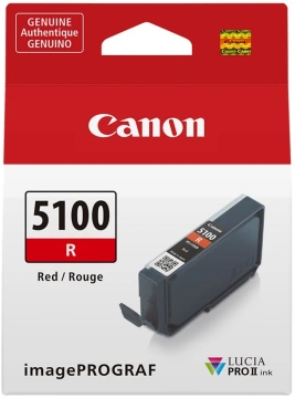 Картридж струменевий Canon PFI-5100 imagePROGRAF Pro-310 Red (6958C001)