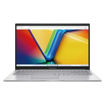 Ноутбук ASUS Vivobook 15 X1504MA-BQ133 15.6" FHD IPS, Intel 7 350U, 16GB, F1TB, UMA, NoOS, Сріблястий (90NB17I2-M00570)
