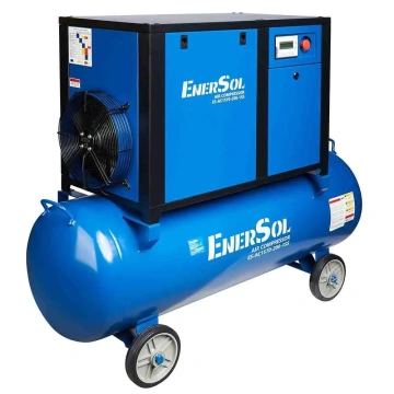 Компресор повітряний гвинтовий EnerSol 7.5кВт, 200л, 1570л/хв, 10бар, 198кг (ES-AC1570-200-1SS)