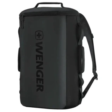Дорожня сумка-рюкзак Wenger, UrbanOne Duffle backpack з відсіком для ноутбука 15.6", чорний (653906)