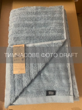 Рушник махровий ARDESTO Lines 50х90см, 100% бавовна, синій (ART2650LW)