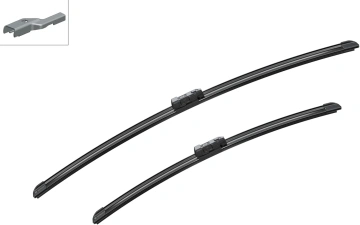 Склоочисник BOSCH Aerotwin безкаркасний комплект 650/550мм (3 397 007 088) (3397007088)