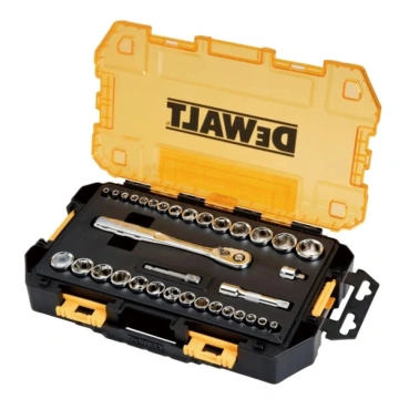 Набір головок DeWALT, 1/4", 3/8" кейс, 34шт (DWMT45034-0)