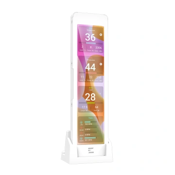 Дисплей зовнішній Zalman ZM-MF916, 269 x 70 x 15(В)мм, 60Hz, 1920 x 462, USB 9Pin, рамка біла (ZM-MF916WHITE)