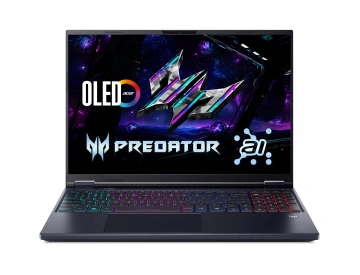 Ноутбук Acer Predator Helios Neo 16 PHN16-73 16" WQXGA OLED, Intel U9-275HX, 64GB, F2TB, NVD5090-24, Lin, чорний (NH.QW2EU.003)