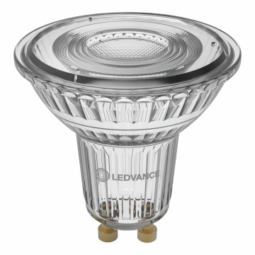 Лампа LEDVANCE GU10 7Вт 4000K 750Лм MR16 димується (4099854456497)