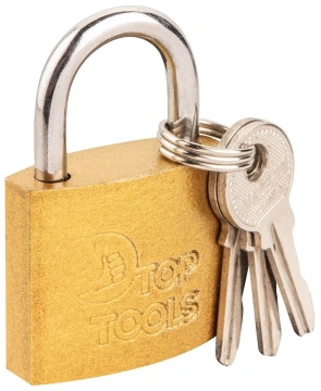 Замок навісний Top Tools 40мм, 2 ключа, 0.092кг (90U271)