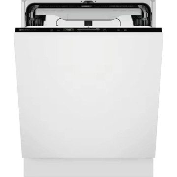 Посудомийна машина Electrolux вбудована, 14компл., D, 60см, дисплей, інвертор, 3й кошик, чорний (E62LD200S)