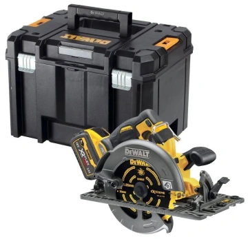 Пила дискова акумуляторна DeWALT XR FLEXVOLT Li-lon 54В 5800об/хв 190х30мм кейс TSTAK 3.7кг без АКБ та ЗП (DCS579NT)