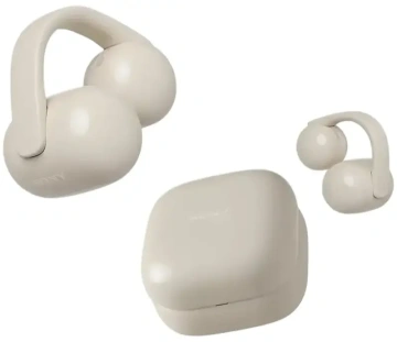 Навушники TWS Sony LinkBuds Clip BT 5.3, IPX4, SBC, AAC, Mic, Бежевий (WFLC900C.E)