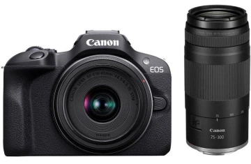 Цифр. фотокамера Canon EOS R100 + 18-45 IS STM + 75-300 IS STM (6052C121)