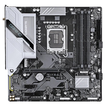 Материнська плата GIGABYTE B760M G P WIFI DDR4 s1700 B760 4xDDR4 M.2 HDMI mATX (B760M_G_P_WIFI_DDR4)