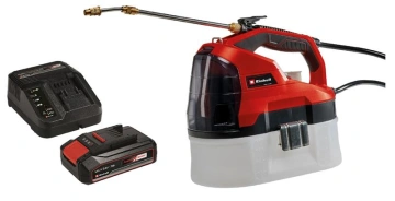 Обприскувач акумуляторний Einhell GE-WS 18/35 Li Kit PXC 18В акб 1х2.5А·год 3.8л 1л/хв ЗП 2.2кг (3425210K)