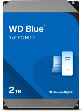 Жорсткий диск WD 2TB 3.5" 5400 64MB SATA Blue (WD20EARZ)