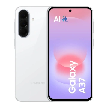 Смартфон Samsung Galaxy A37 5G (A376) 6.7" 8/256ГБ, 2SIM, 5000мА•год, білий (SM-A376BZWGEUC)