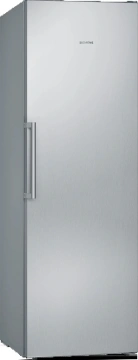 Морозильна камера Siemens, 186x60x65, 242л, 1дв., E, NF, нержавіюча сталь (GS36NFIEV)