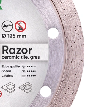 Круг алмазний вiдрiзний 1A1R 125x1,6x10x22,23 Razor (11115062010)