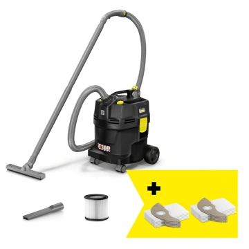 Пилосос професійний Karcher Go!Further NT 22/1 Ap L Re!Plast 1300Вт 249мБар контейнер 22л вологе/сухе прибирання 5.7кг (1.378-627.0)
