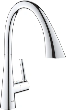 Змішувач для кухні Grohe Zedra, довж.виливу - 231мм, поворотний/витяжний, 1важіль, хром (32294002)