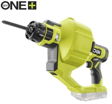 Машина для прочищення труб акумуляторна Ryobi ONE+ RDA18-0 18В діаметр труби до 50мм 6.8м 3.3кг без АКБ та ЗП (5133006416)