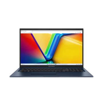 Ноутбук ASUS Vivobook 17 X1704VA-AU988 17.3" FHD IPS, Intel 7 150U, 16GB, F512GB, UMA, NoOS, Блакитний (90NB13X2-M00HF0)
